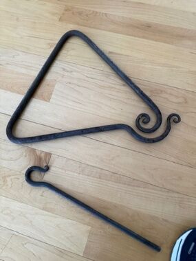 Triangle hand forged